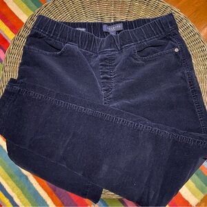 Talbots Dark Blue Corduroy Jeggings